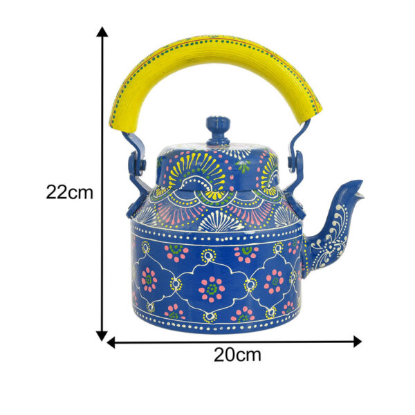 ALUMINIUM TEA KETTLE WITH 6 GLASS - Image 3