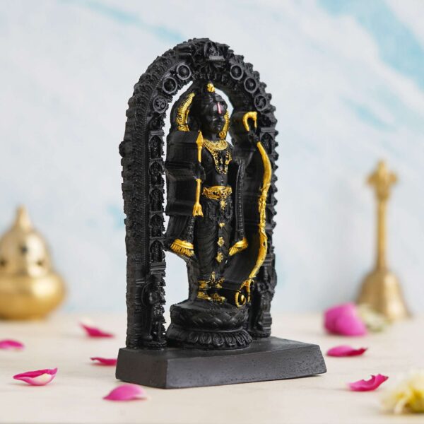 Ram Lalla Idol Ayodhya Murti Resin Shree Ram Lalla Statue Home Decor & Gifts, Office, Tample, Mandir Housewarming Decoration Items - Image 2